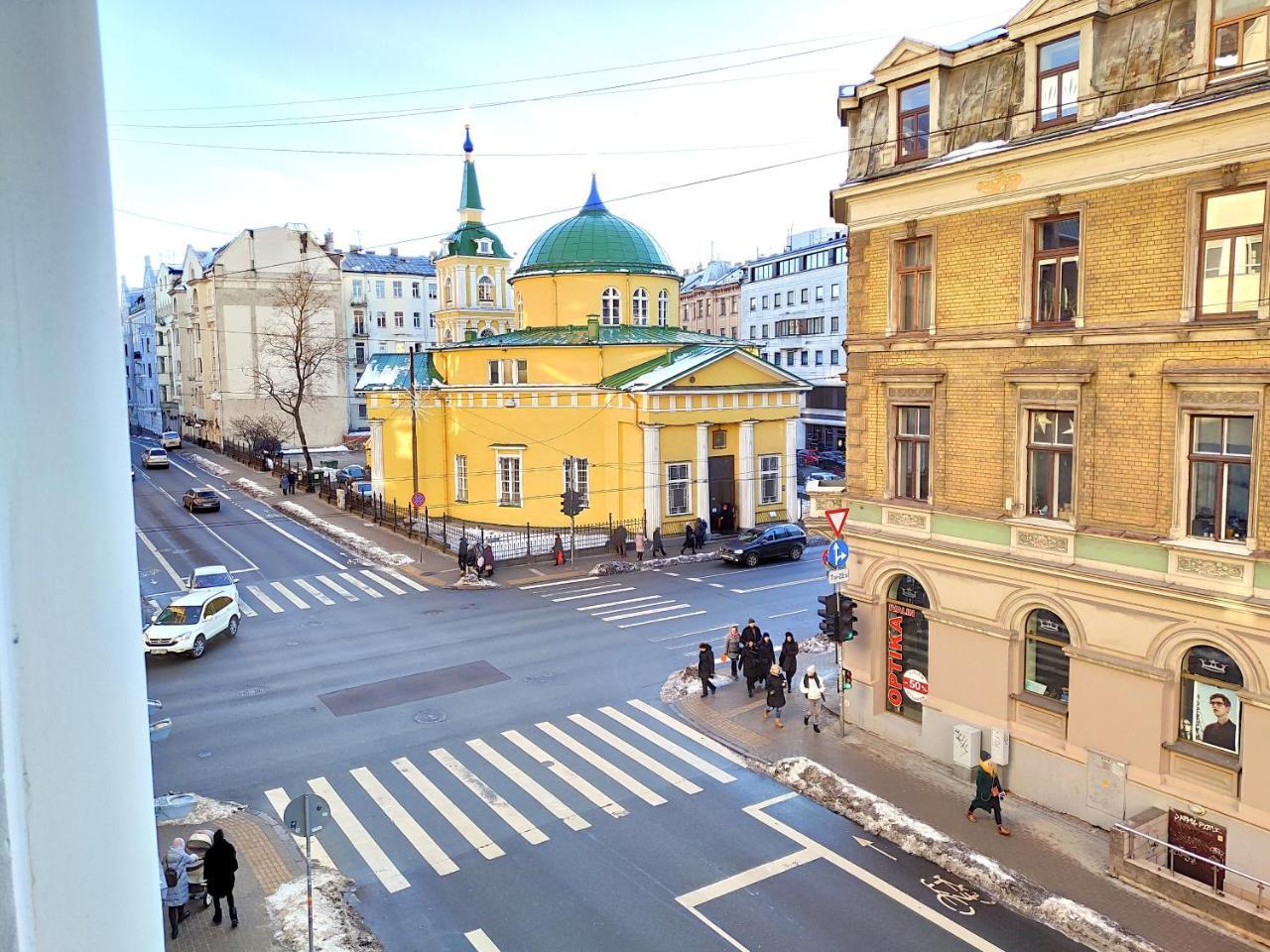 Brivibas Center Apartments Riga Exterior foto
